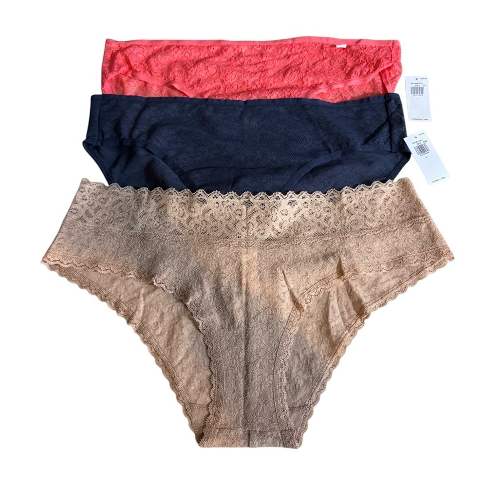 NWT GAP & Old Navy Hipster Lace Panty Bundle
